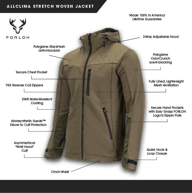 Men's AllClima Stretch Woven Jacket - All Weather Jacket