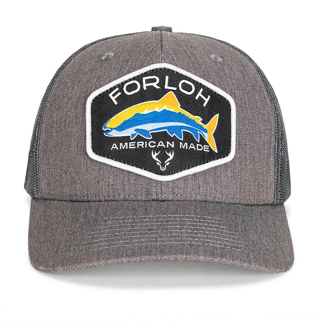 Trout Patch Mesh Hat – FORLOH