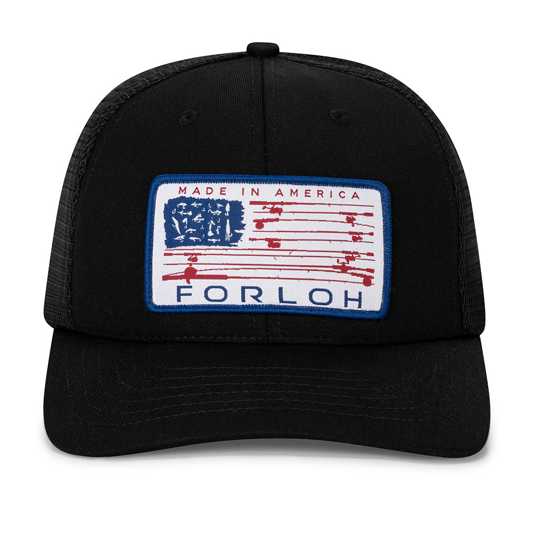 USA Fish Flag Hat | Made in USA