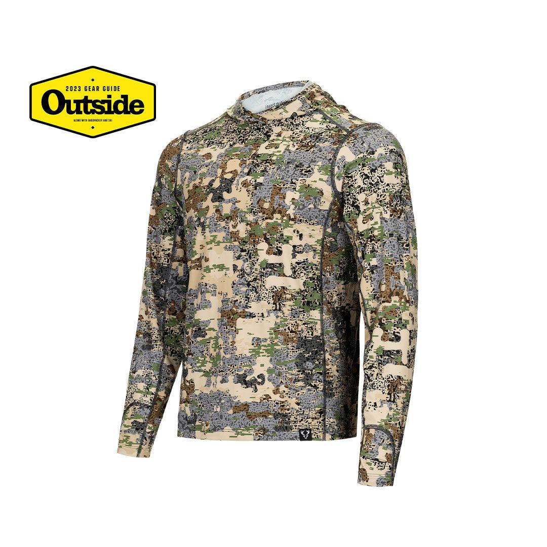 Insect Shield® SolAir Hooded Long Sleeve Shirt - Exposed Camo - FORLOH