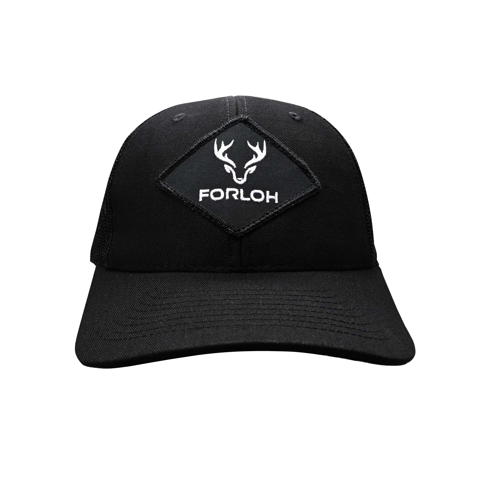 Youth Cap - Patch Logo - Black