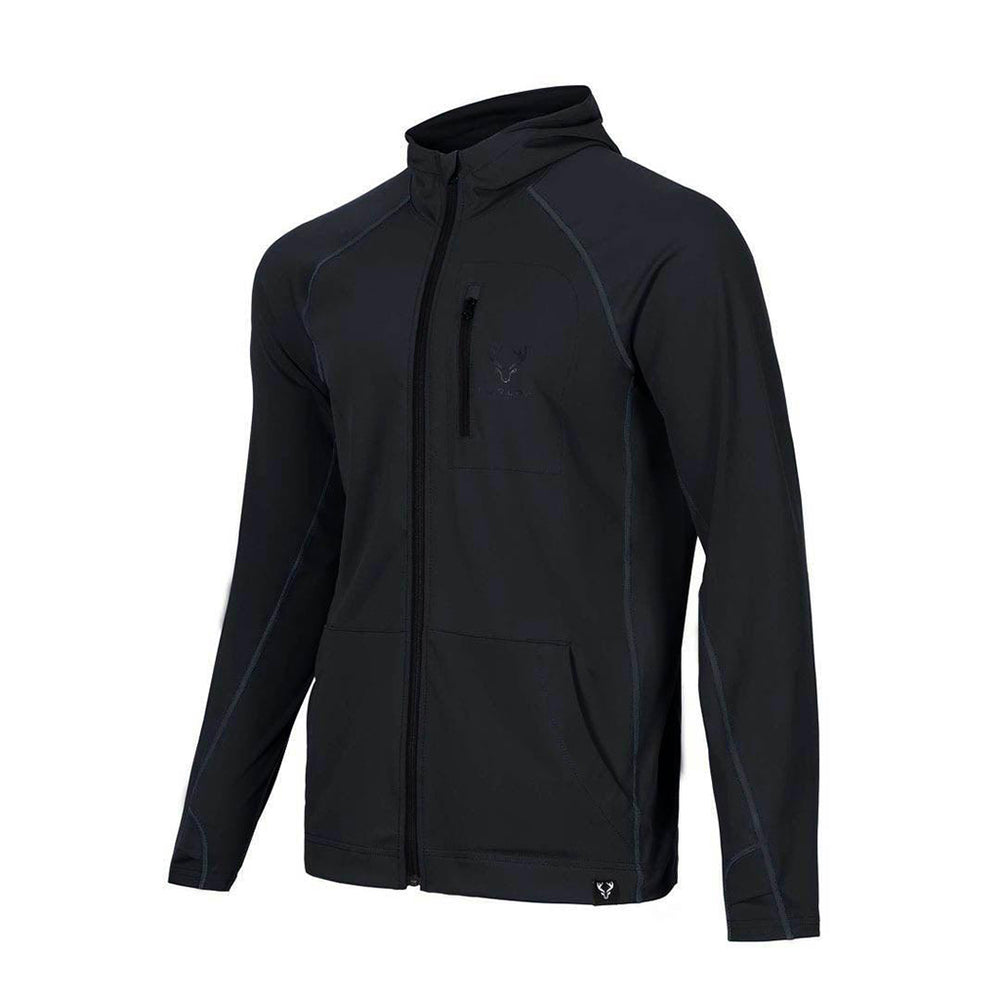 Men’s SolAir Technical Hoodie - Black - FORLOH