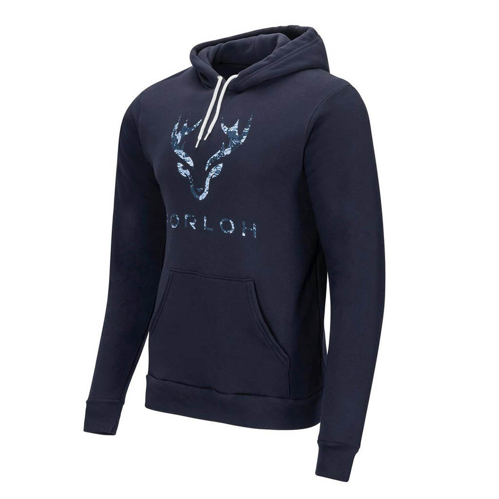 Unisex Hoodie - Navy Blue/Sea Clear Camo - FORLOH