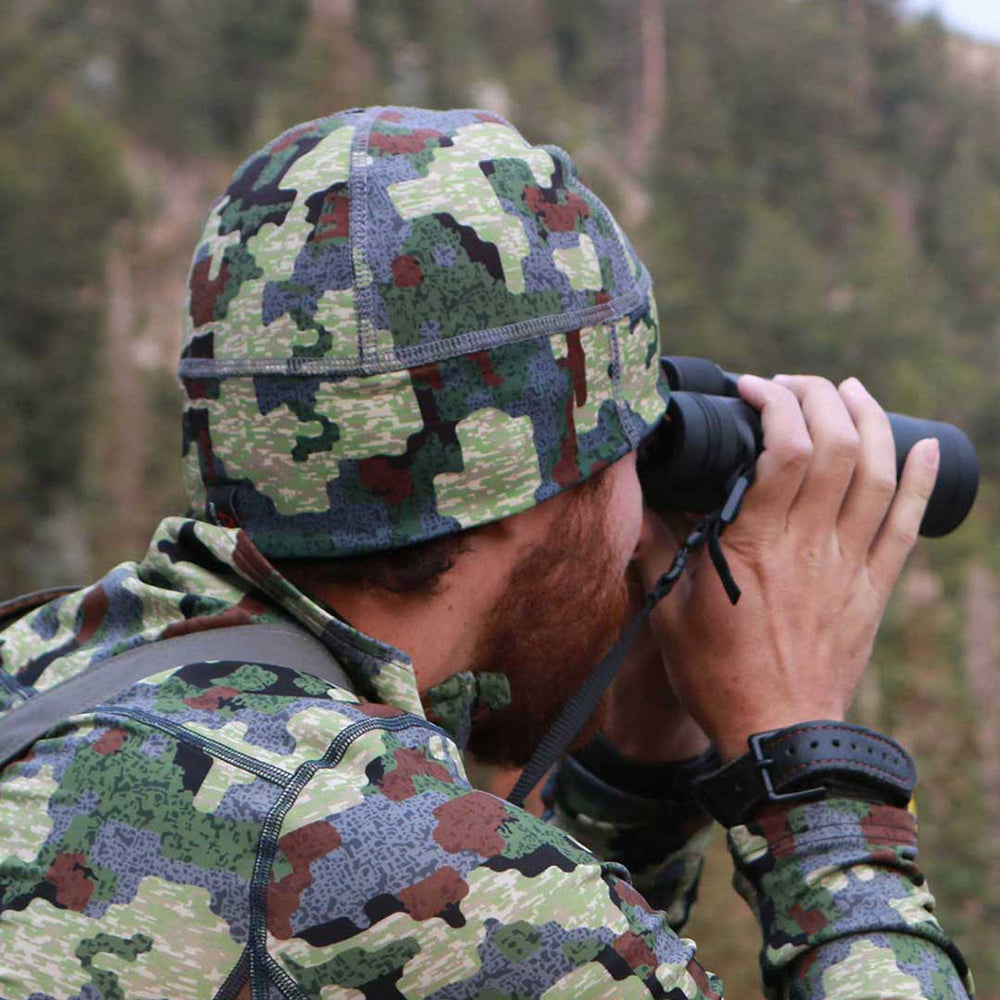 AllClima Softshell Camo Hunting Beanie - Deep Cover Camouflage - FORLOH