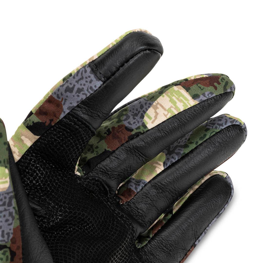 AllClima Softshell Gloves - Deep Cover Camouflage Hunting Gloves - FORLOH
