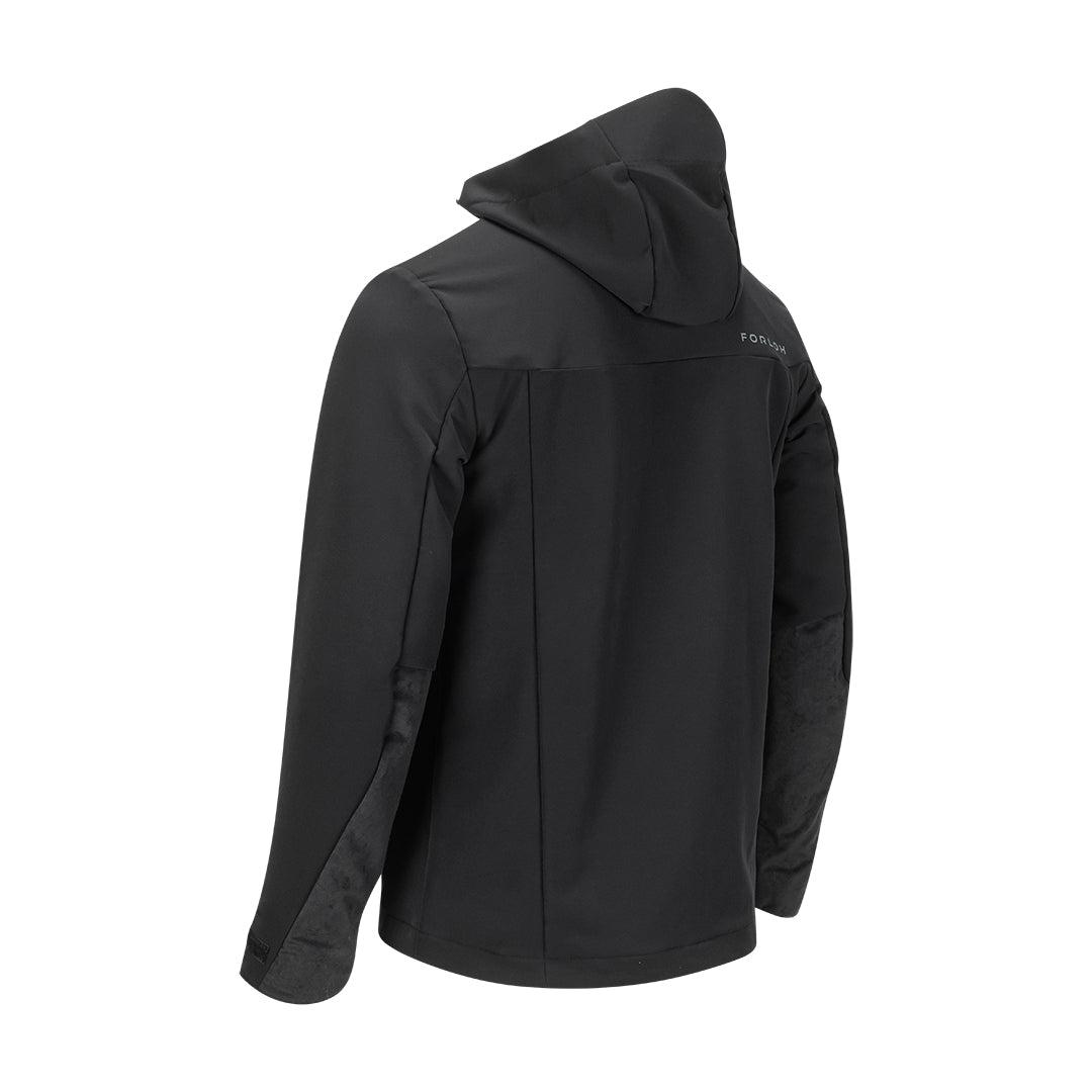 Men's AllClima Stretch Woven Jacket - Black - All Weather Jacket - FORLOH