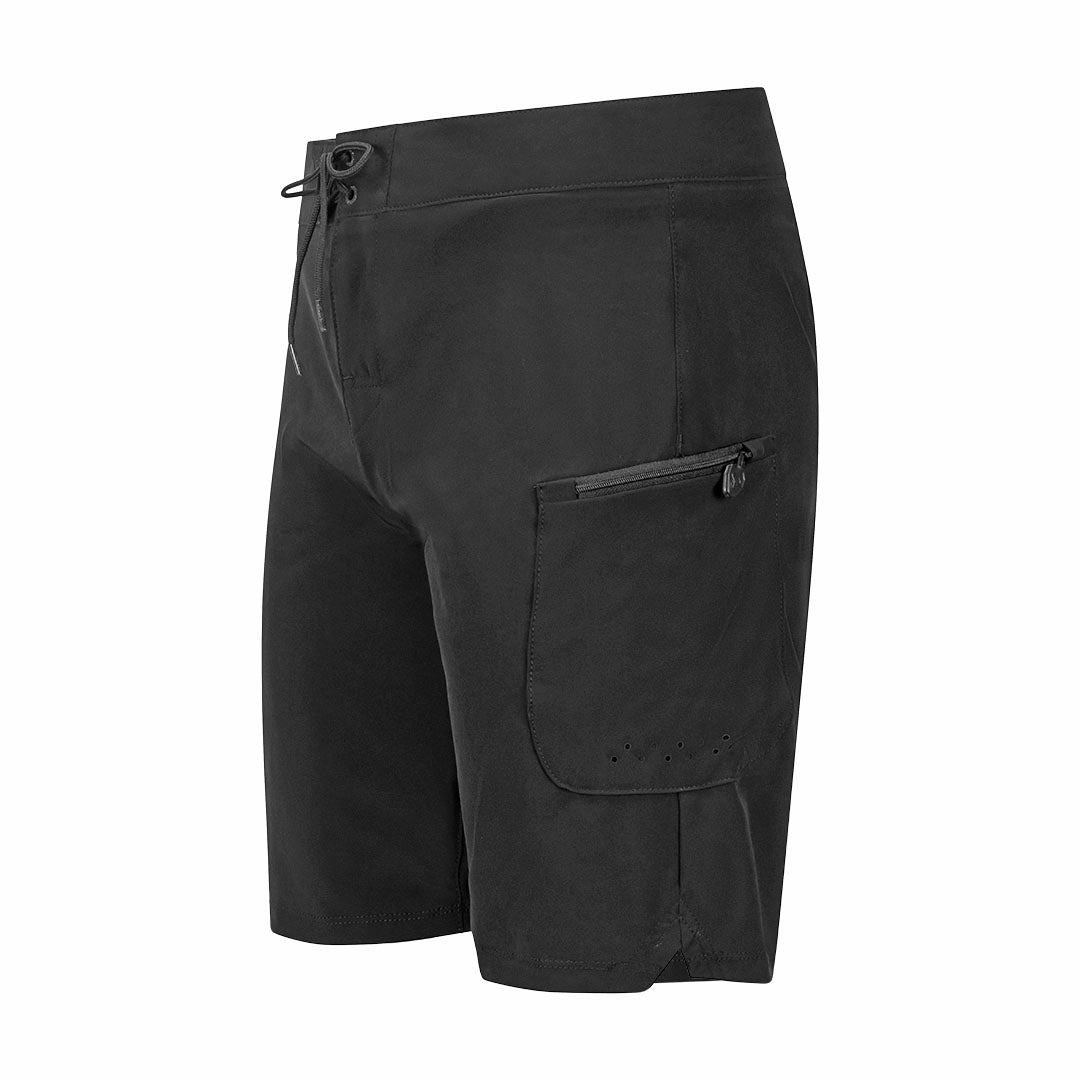 Men's SolAir Board Shorts - Black - Side - FORLOH