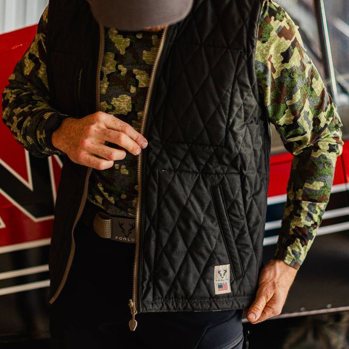 Men’s Merino Hi-Loft Reversible Insulated Vest - FORLOH