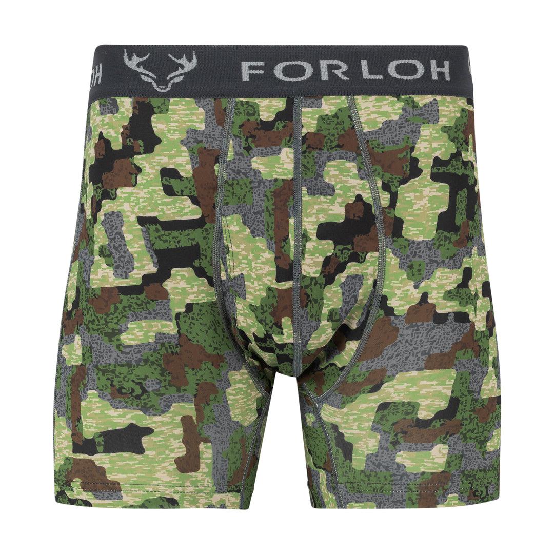 Men's SolAir Chilly Fresh Boxer Briefs - Deep Cover Camouflage - FORLOH