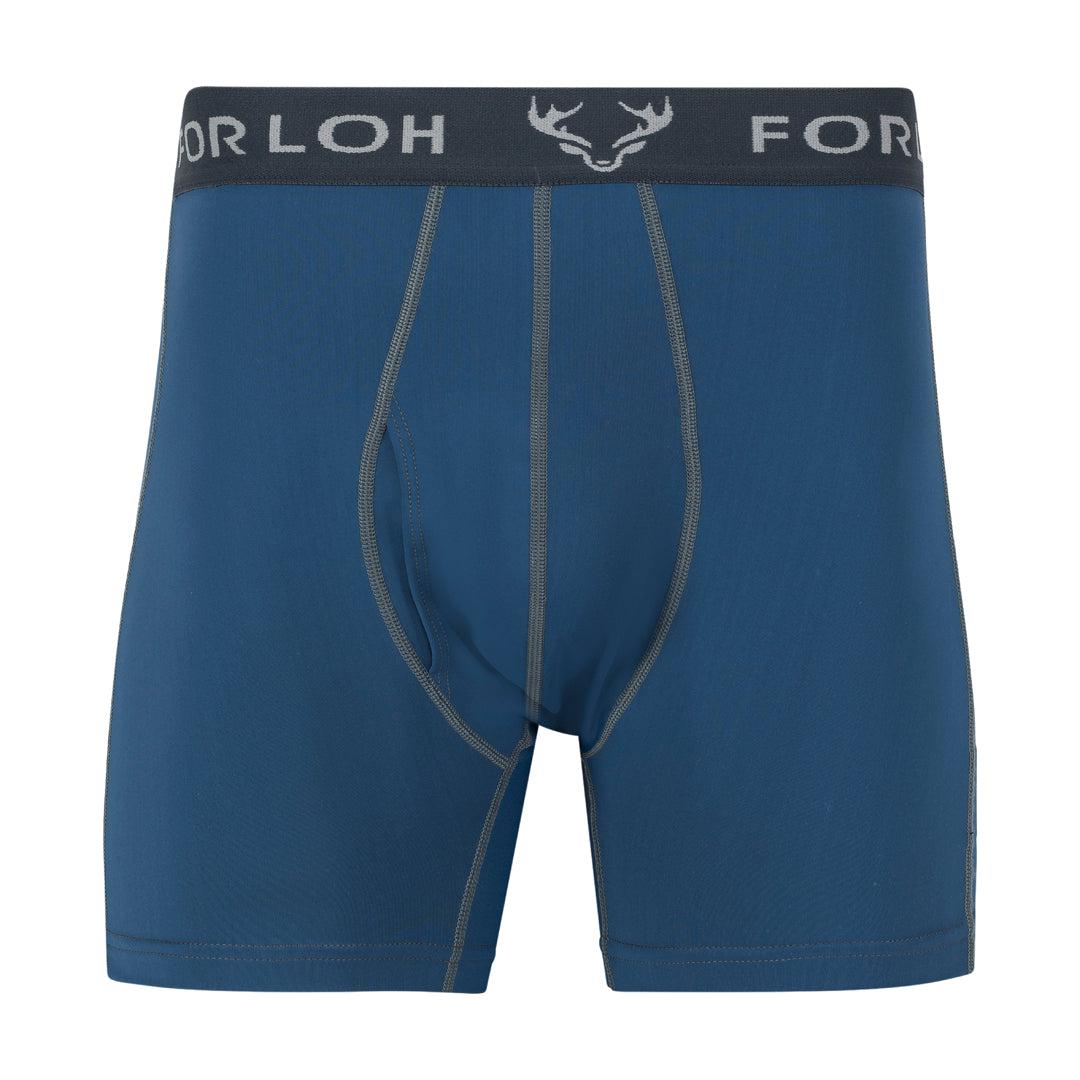 Men's SolAir Chilly Fresh Boxer Briefs - Ensign Blue - FORLOH