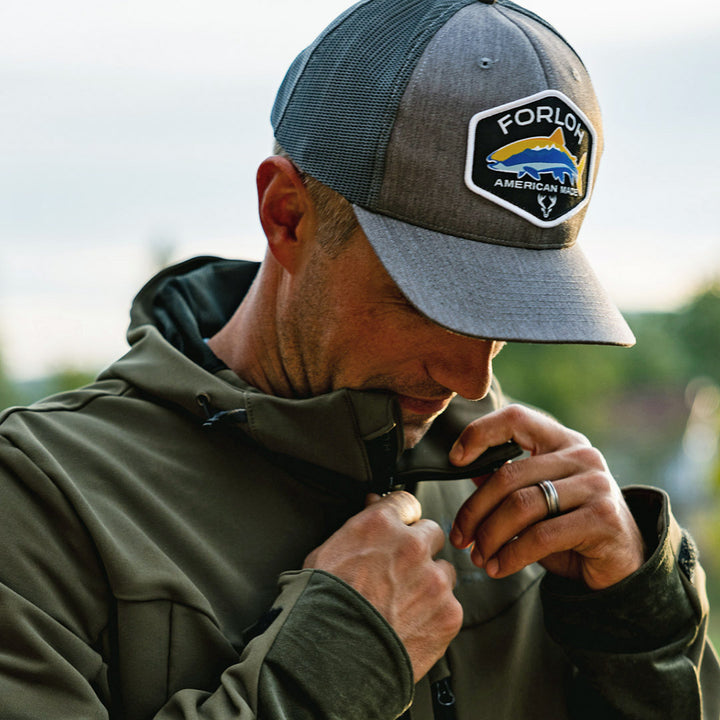 Trout Patch Mesh Hat