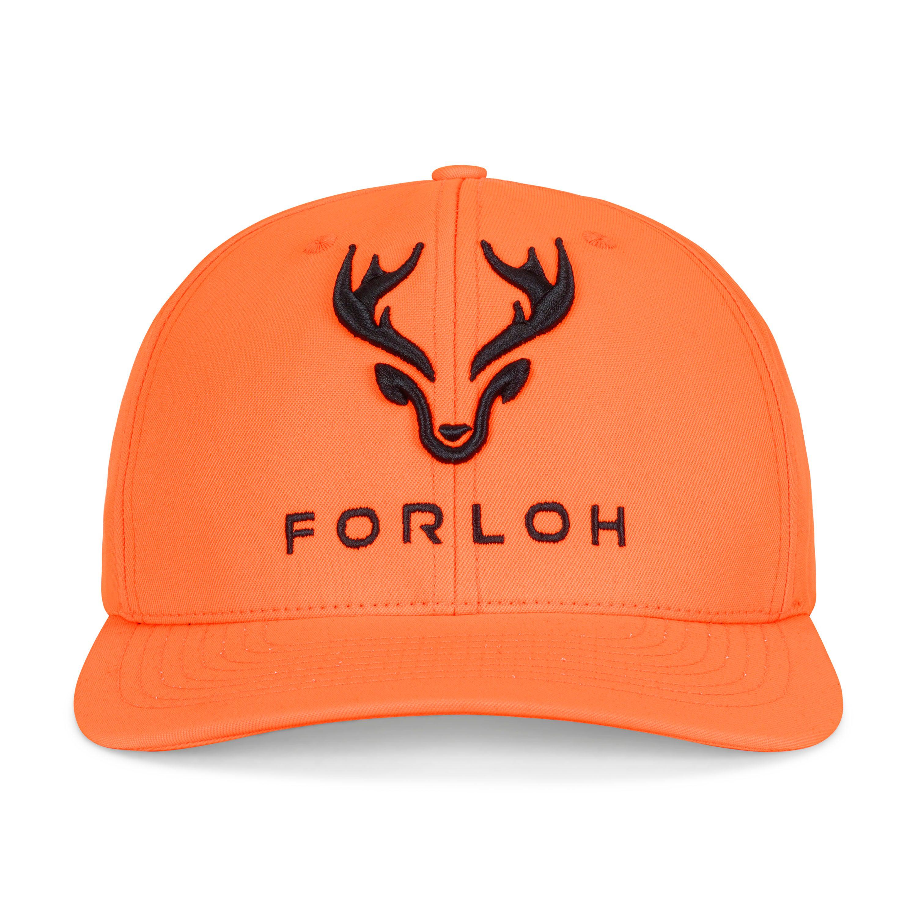 Blaze Orange Hunting Hat - Front - FORLOH