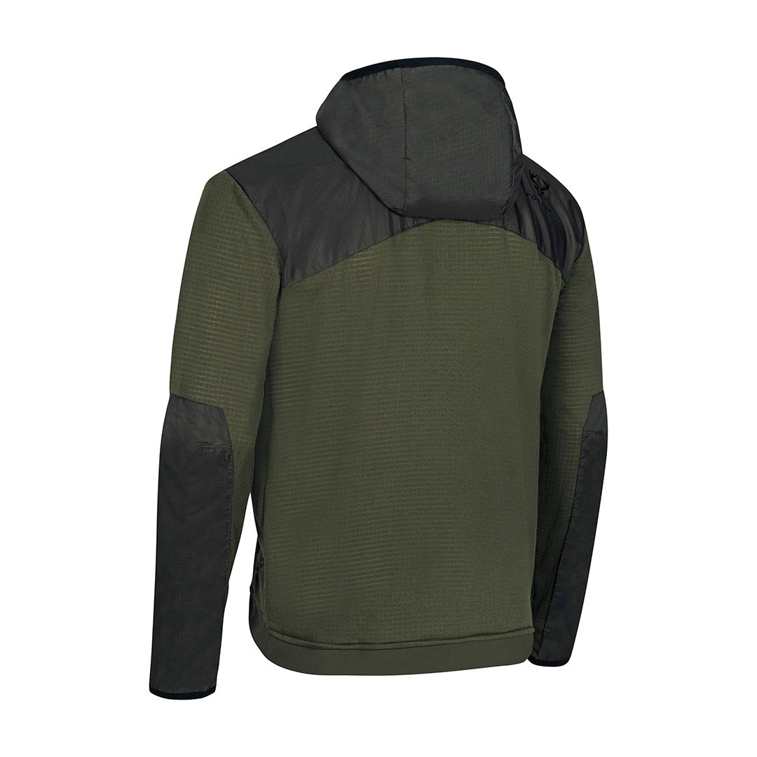 FORLOH | Polartec Power Grid Hybrid Anorak | USA Made