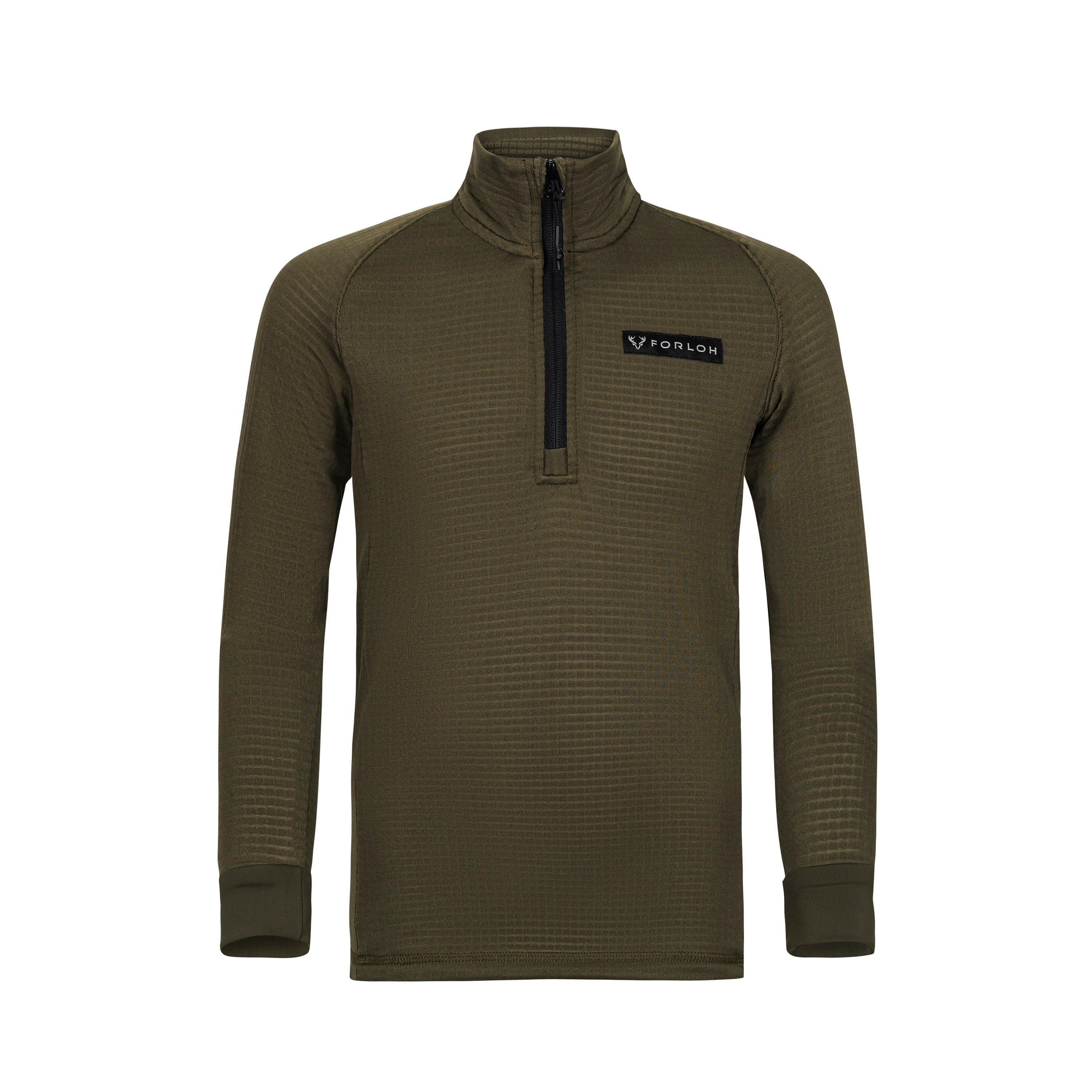 Youth Polartec® Power Grid Half-Zip | Made in USA | FORLOH