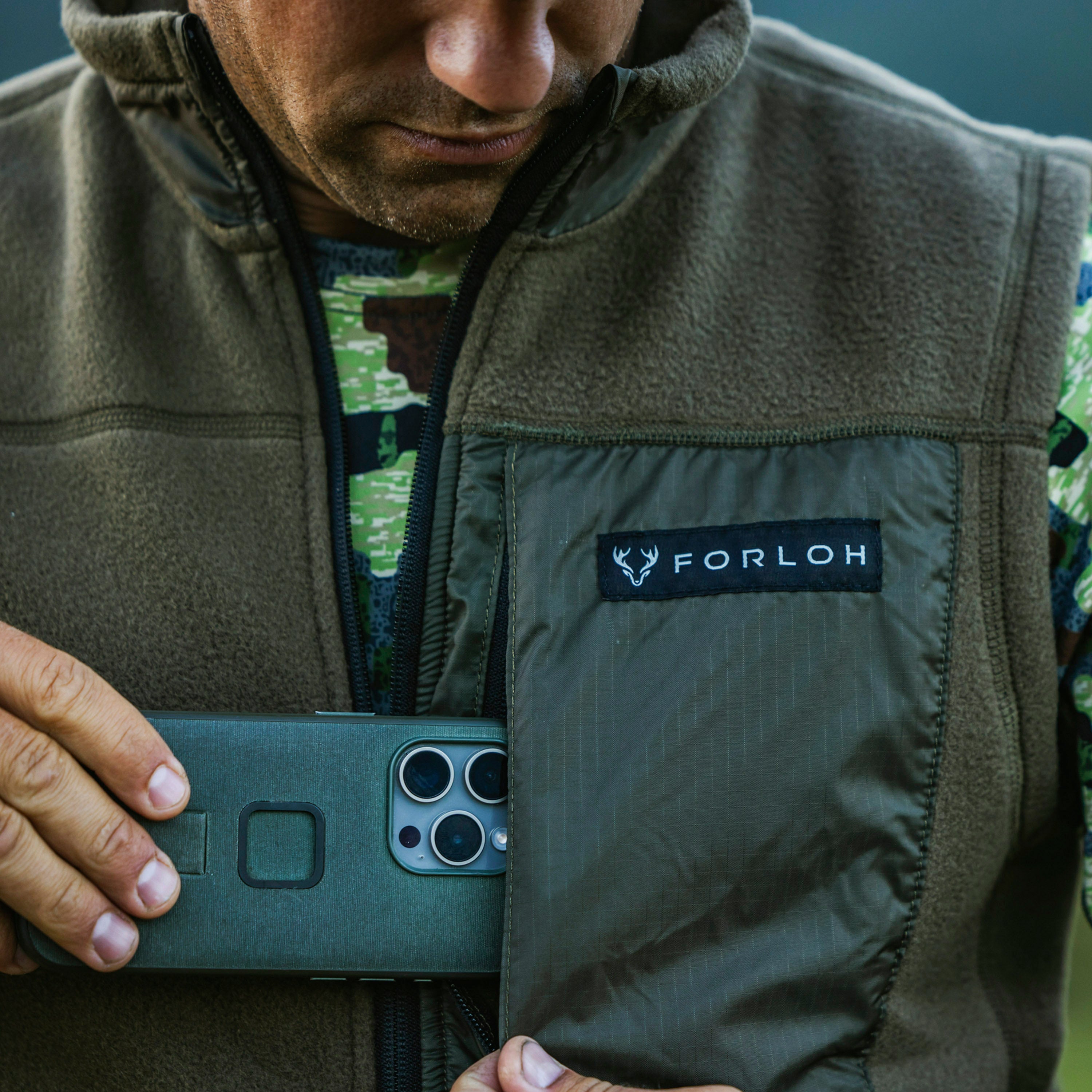 FORLOH | Polartec 200 Fleece Vest | American Made