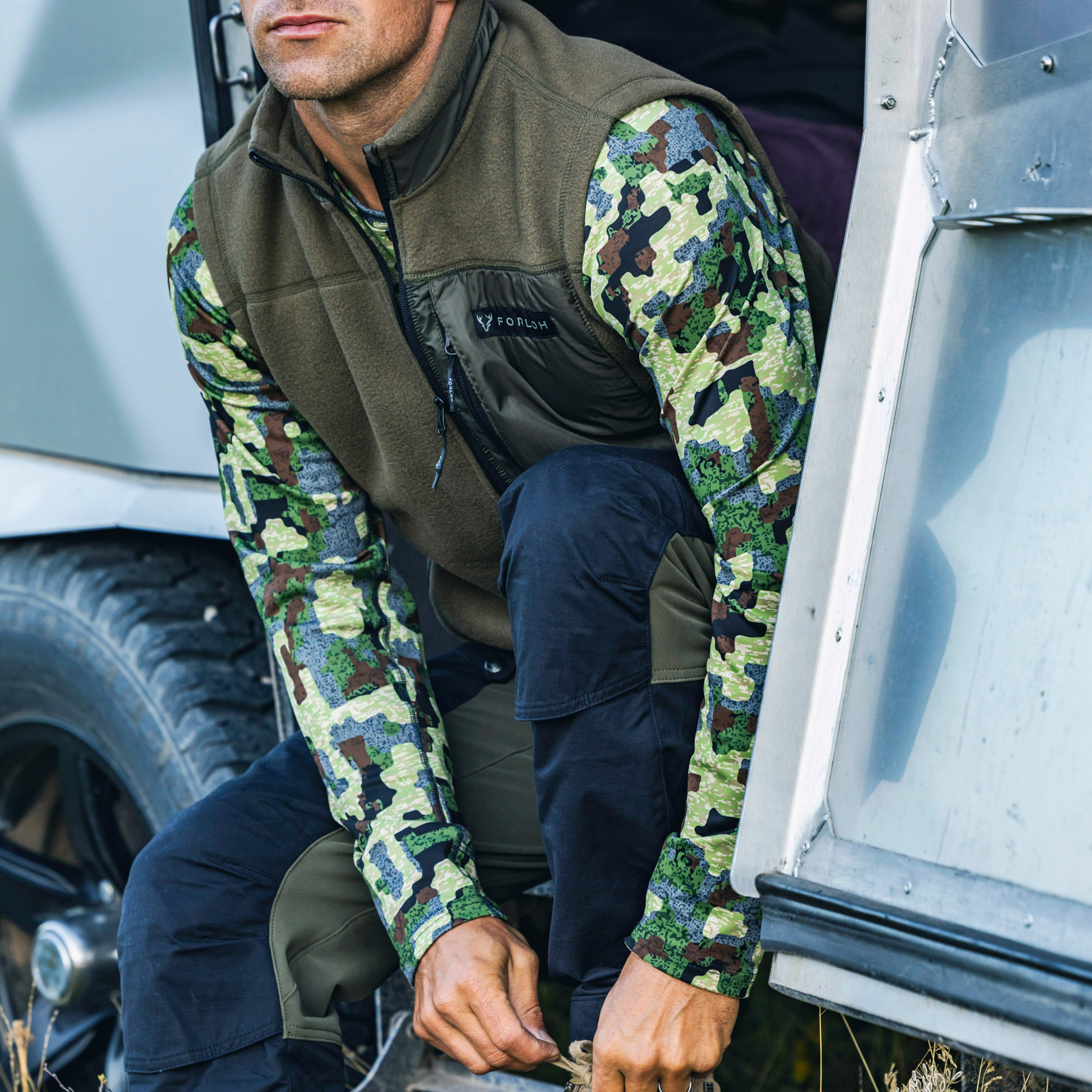 FORLOH | Polartec 200 Fleece Vest | American Made