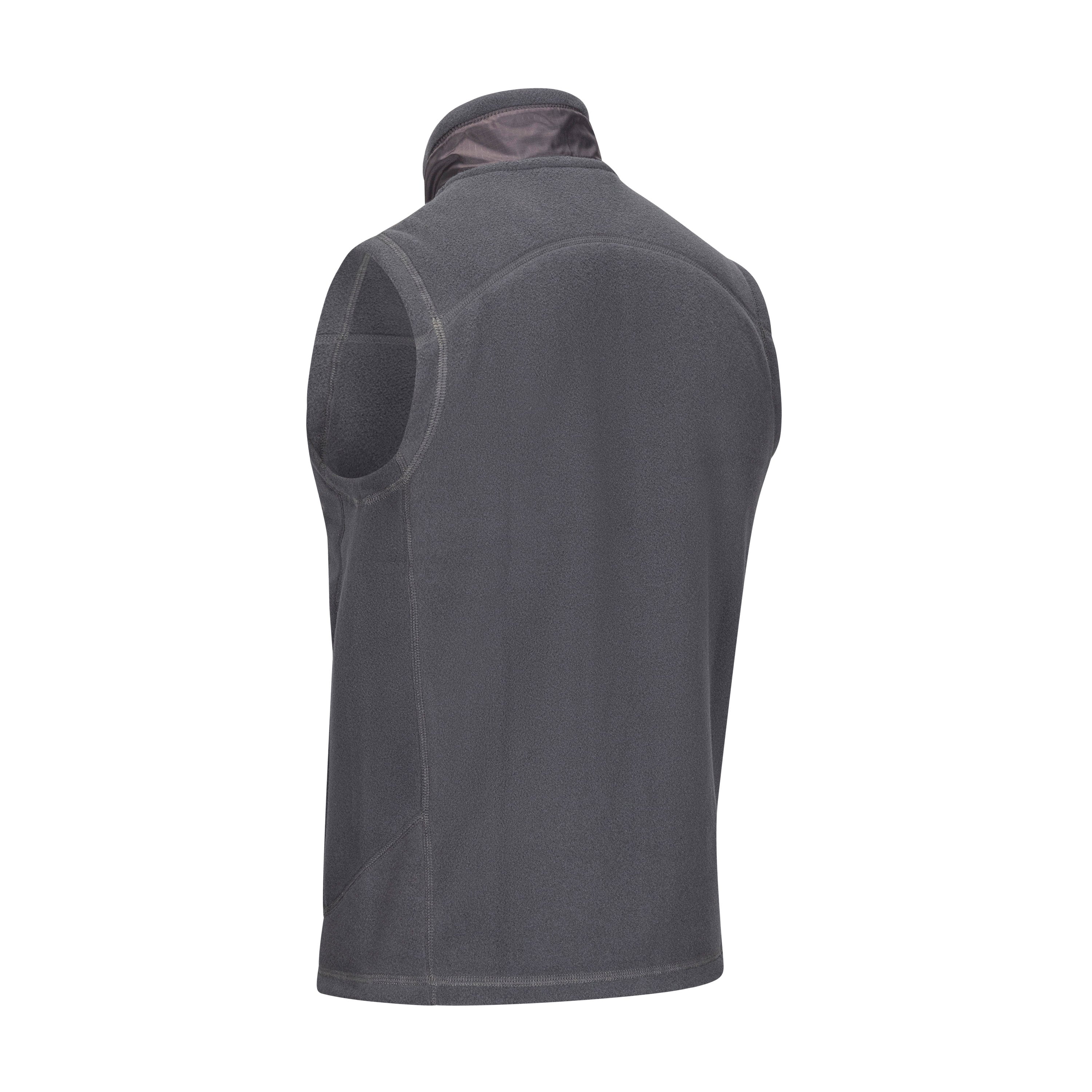 Raider Polartec® 200 Mens Fleece Vest  - Grey - Back - FORLOH