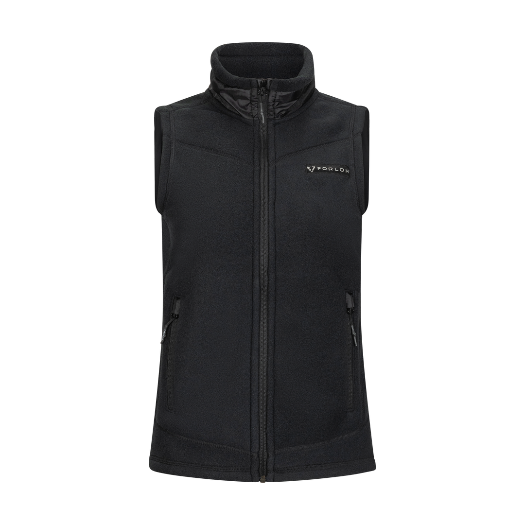 Women's Polartec® Fleece Vest | Midweight Layer | Made in USA – FORLOH Women's Polartec® Fleece Vest | Midweight Layer | Made in USA – FORLOH