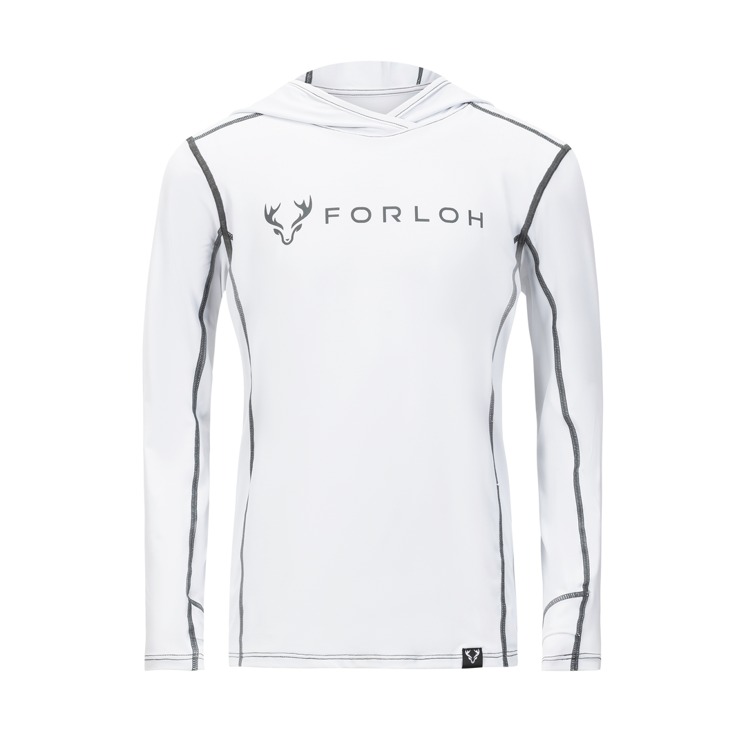 Youth SolAir Hooded LS Shirt - FORLOH