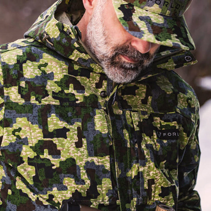 Men's Brush to Mountain Waxed Cotton Jacket