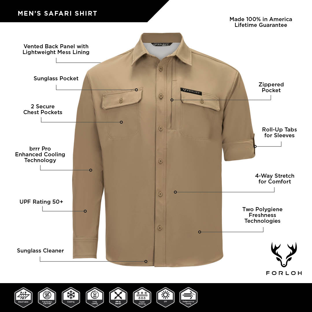 Men's Safari Shirt