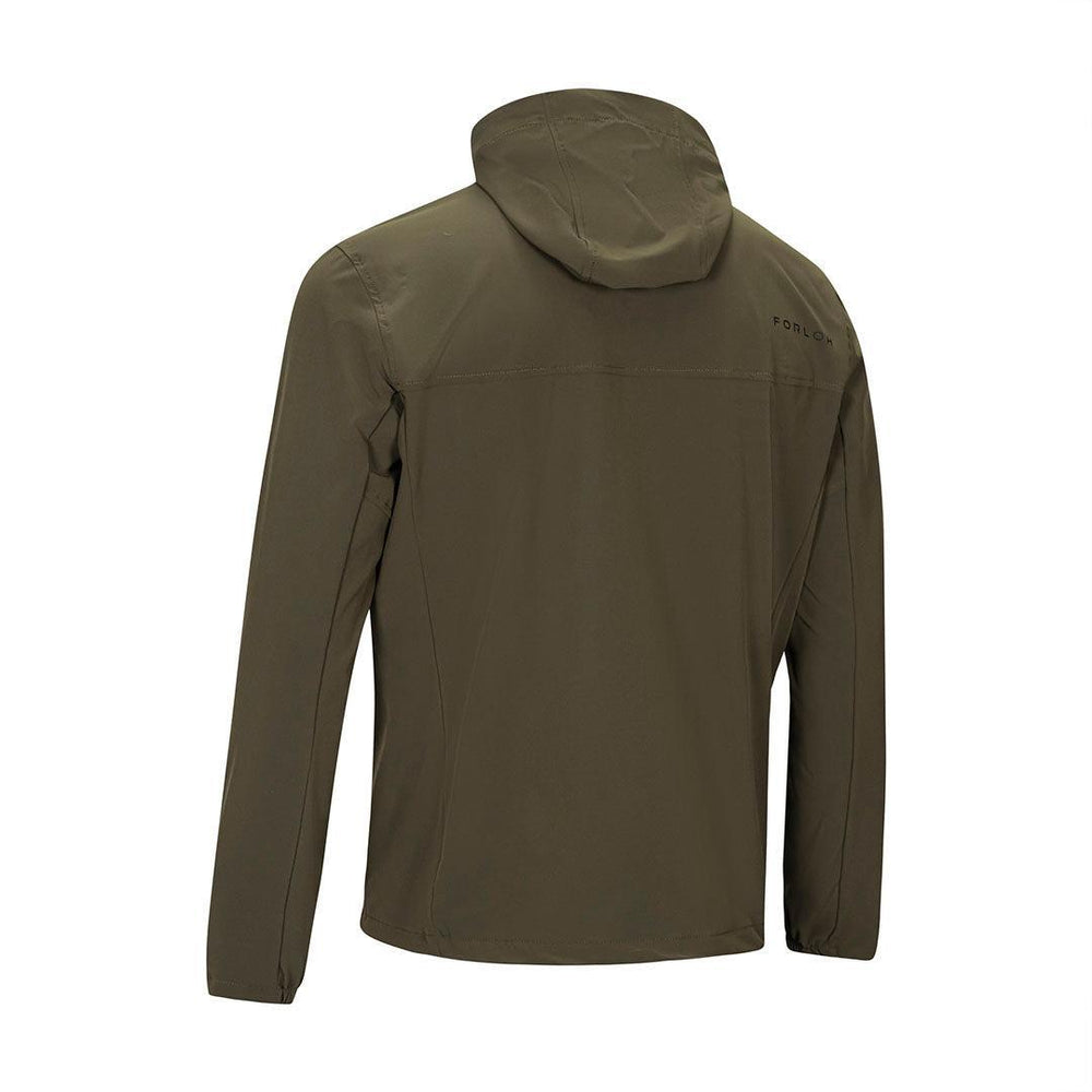 Men's SolAir Defender Half Zip Pullover - Green - Back - FORLOH