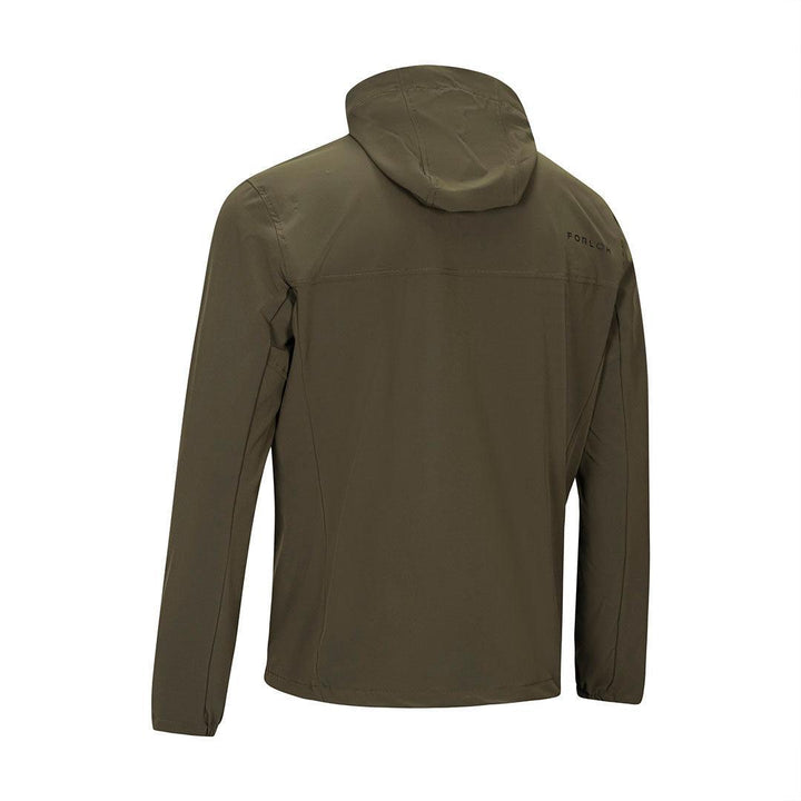 Men's SolAir Defender Half Zip Pullover - Green - Back - FORLOH