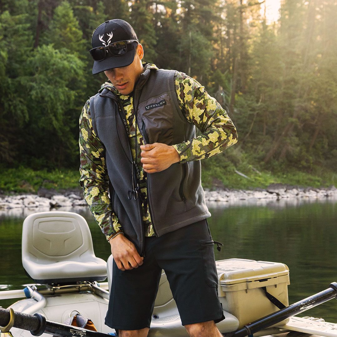 FORLOH | Polartec 200 Fleece Vest | American Made