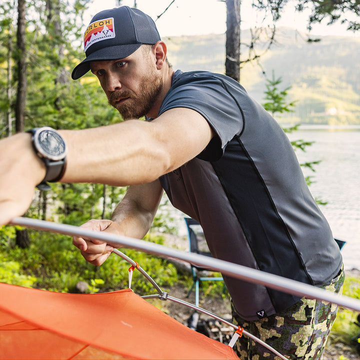 Men's Solair Active Mesh Short Sleeve Tee