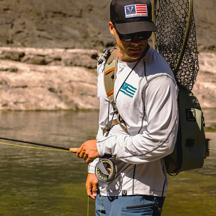 SolAir USA Flag LS Shirt