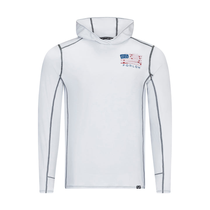 SolAir USA Fish Flag Hooded LS