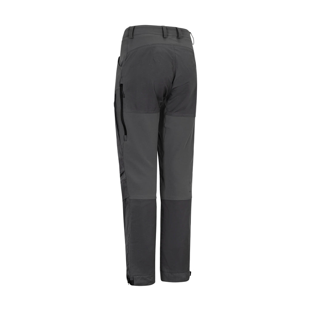 Women's Brush Pants - Gray - Back - FORLOH