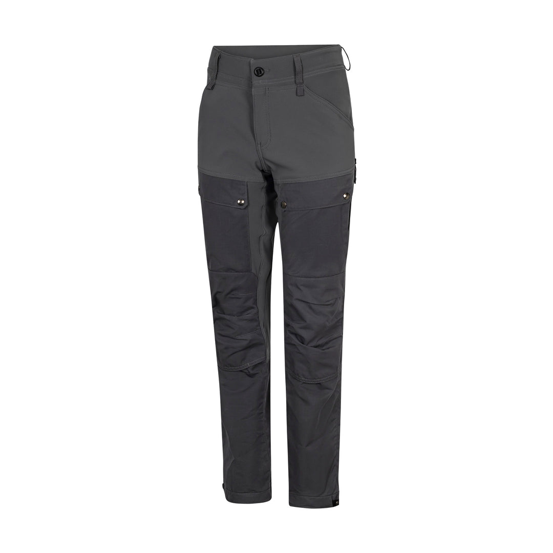 Women's Brush Pants - Gray - Front - FORLOH