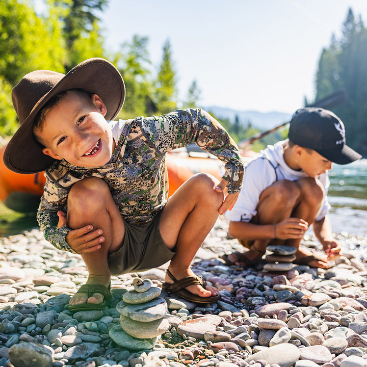 Youth SolAir Hooded LS Shirt - FORLOH