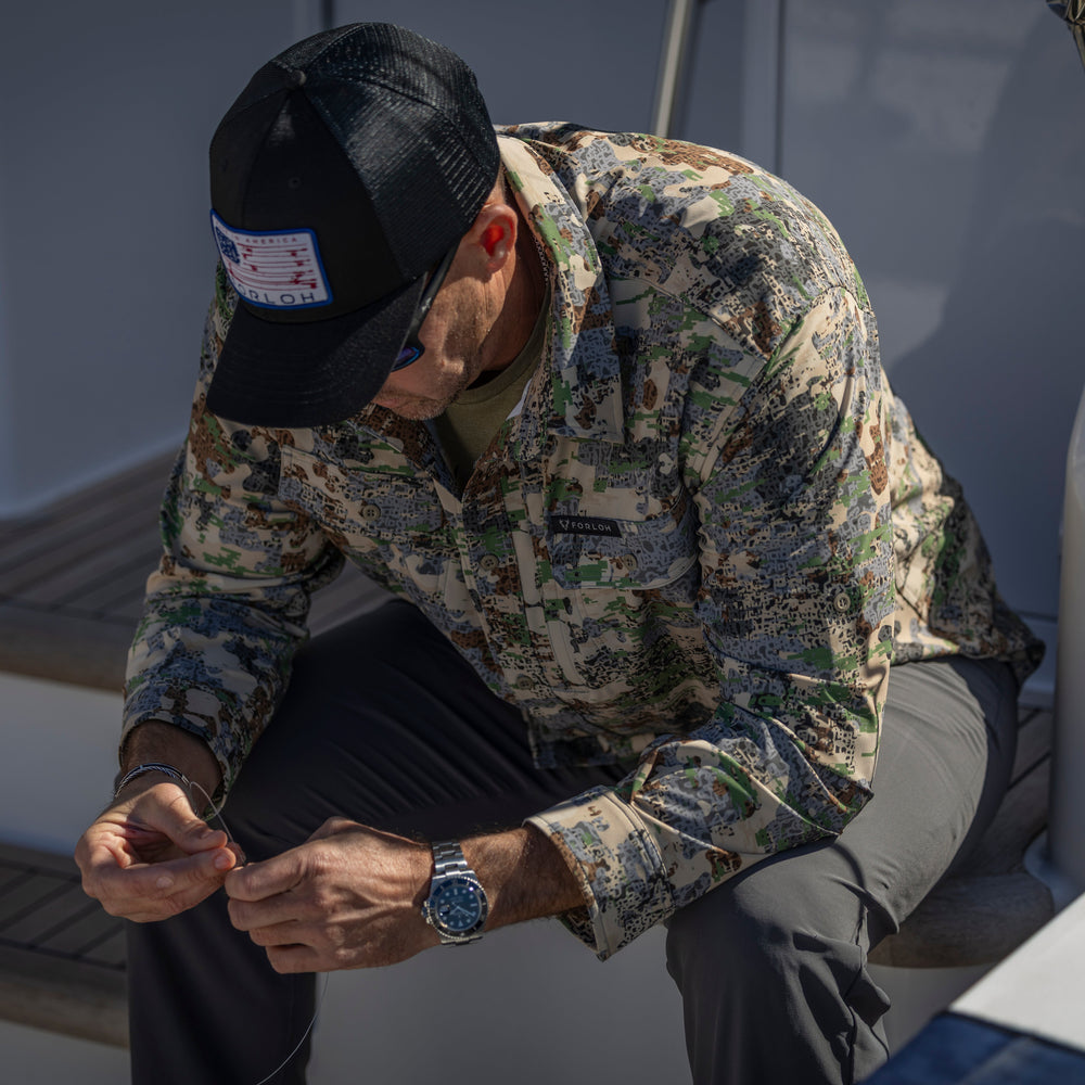 Men’s SolAir Button-Down Shirt - FORLOH