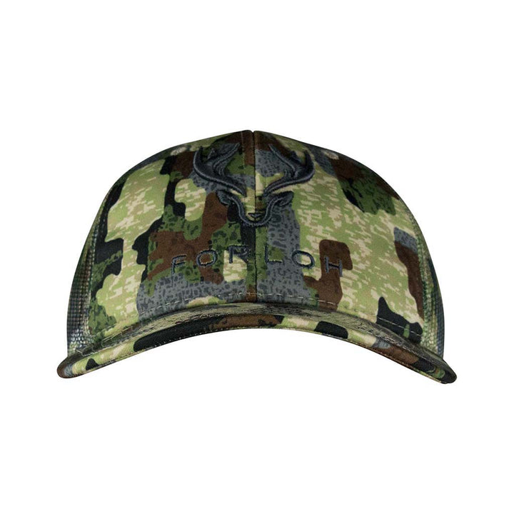 Youth Puff Embroidered Camo All Fabric Cap - FORLOH