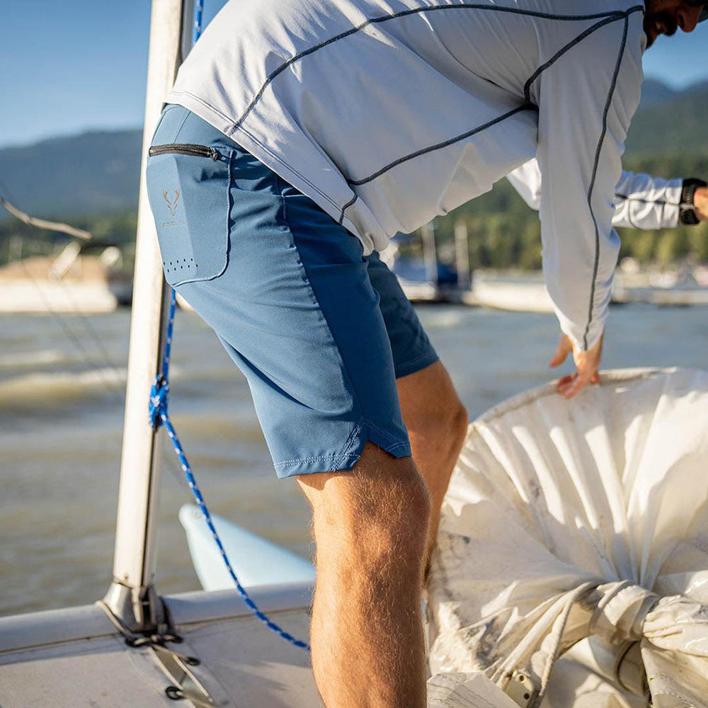 Men's SolAir Board Shorts - Blue - FORLOH