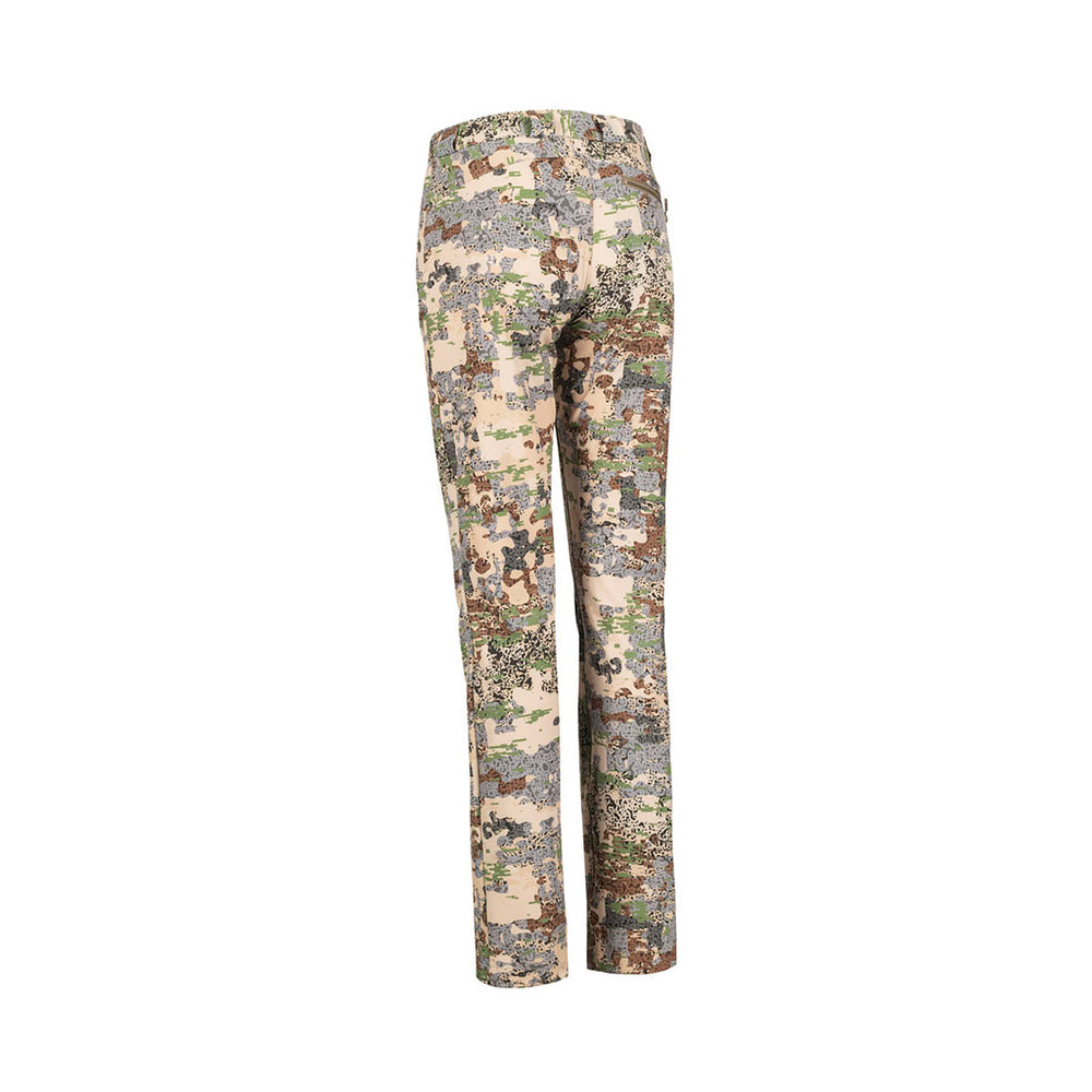 Women's Insect Shield® Lightweight Insect Repellent Pants UPF 50 - Camo - Back - FORLOH