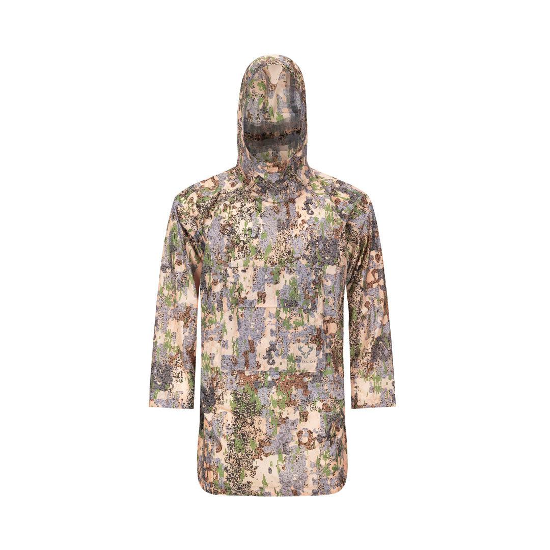 Packable Rain Poncho - Exposed Camo - Front - FORLOH