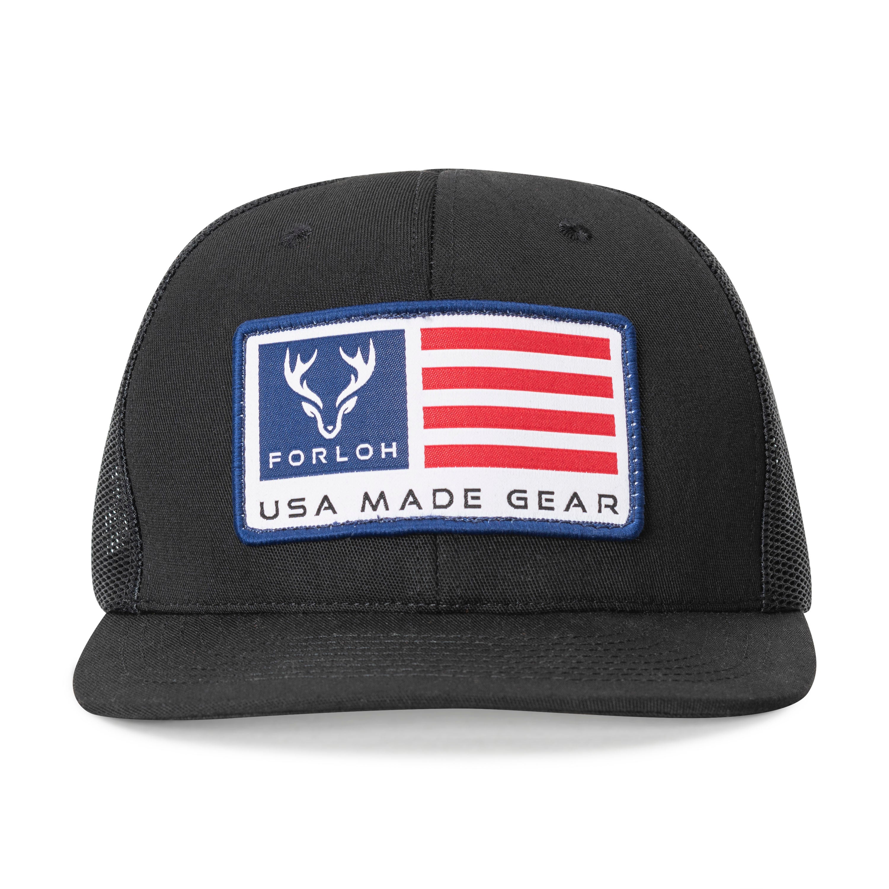 USA Flag Patch Mesh Hat - FORLOH