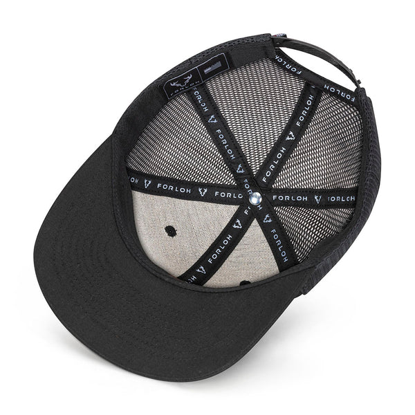 USA Flag Navy Blue Tactical Cap – Detachable Patch, Micro Mesh Design