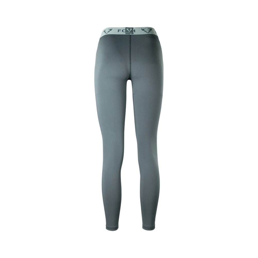 FORLOH Womens Deep Space Base Layer Bottom Solid Grey Magnet Back