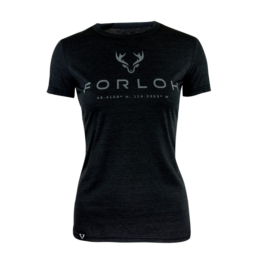 FORLOH Womens Coordinates Tee Black