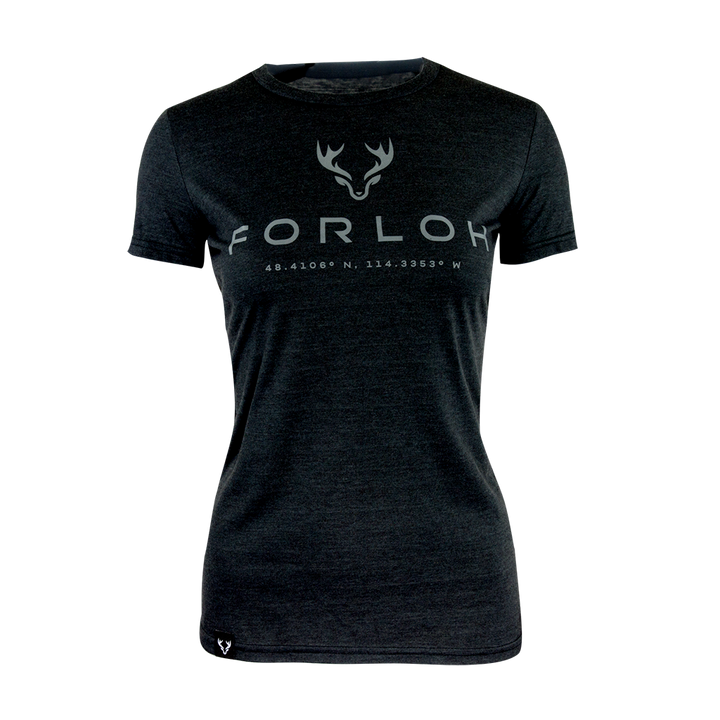 FORLOH Womens Coordinates Tee Black