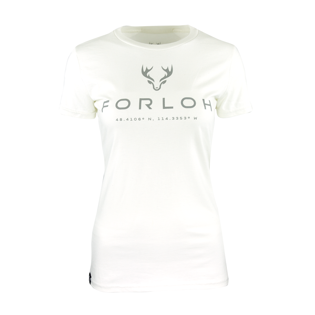 FORLOH Womens Coordinates Tee White