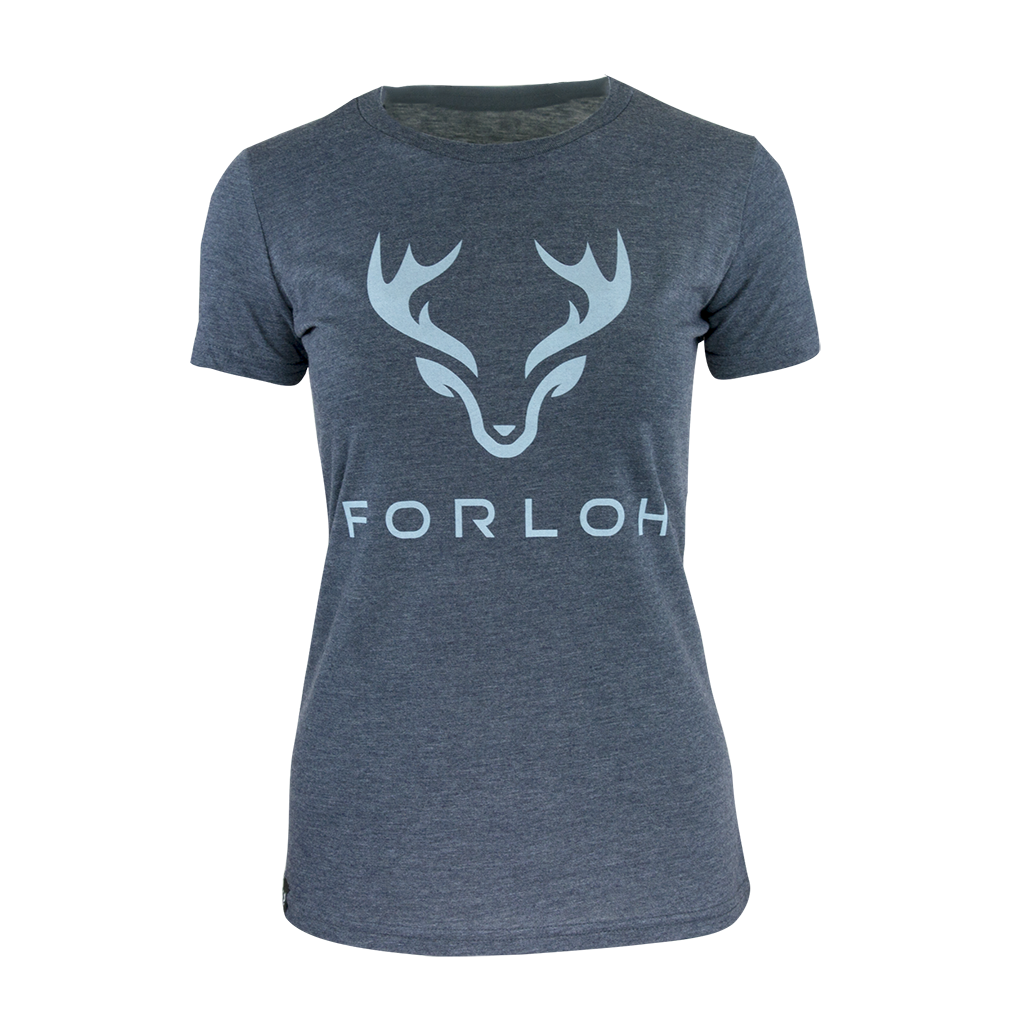 FORLOH Womens Logo Tee Blue