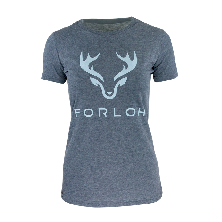 FORLOH Womens Logo Tee Blue