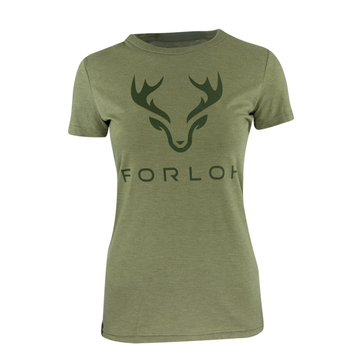 FORLOH Womens Logo Tee Green