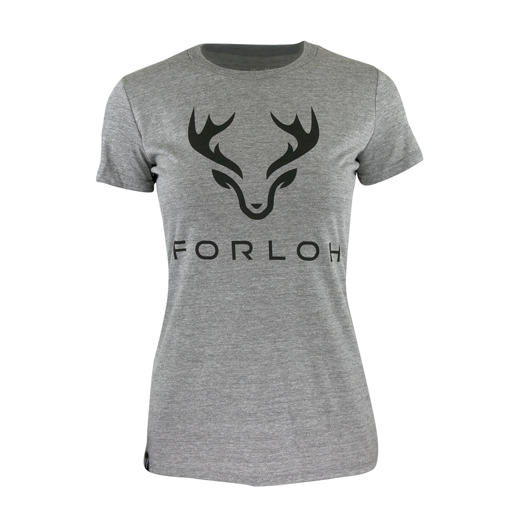 FORLOH Womens Logo Tee Grey