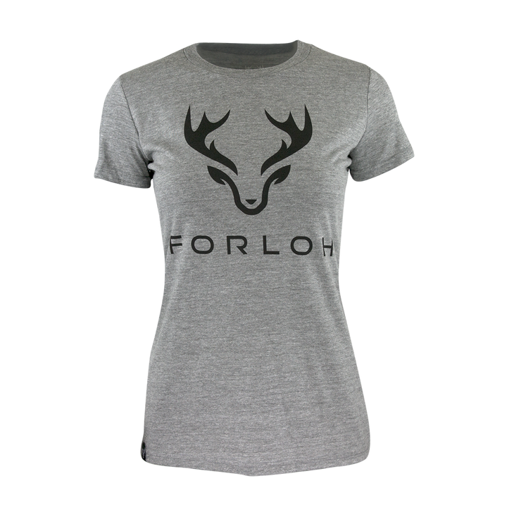 FORLOH Womens Logo Tee Grey
